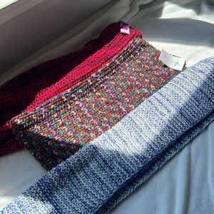 SET OF 3 Infinity Scarfs